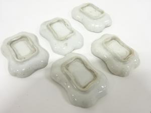 古伊万里 染付 こんにゃく印判 豆皿 5客 | 宗 sou::お茶道具・着物のお店